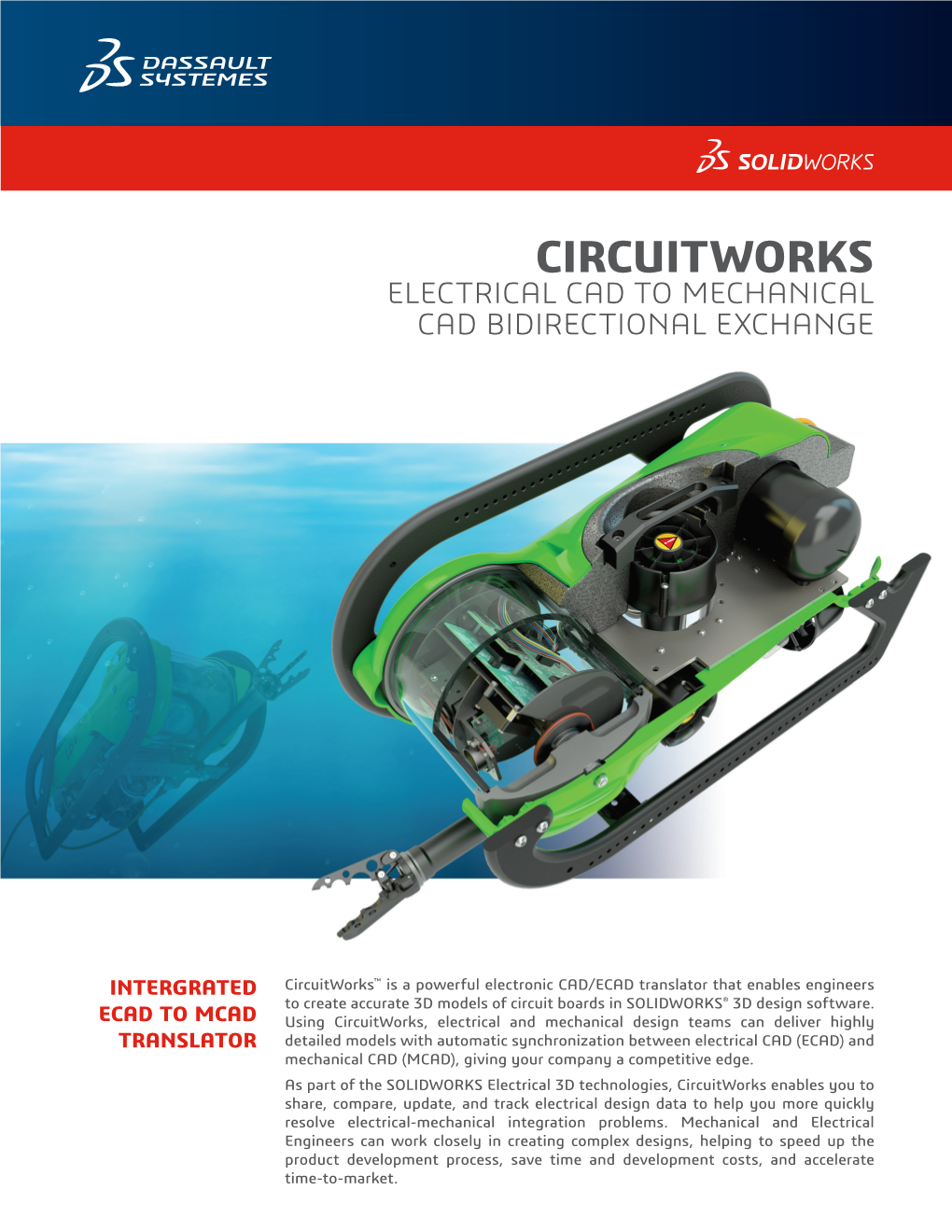 Circuitworks Electrical Cad to Mechanical Cad Bidirectional Exchange