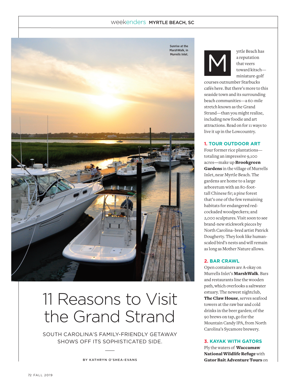 11 Reasons to Visit the Grand Strand