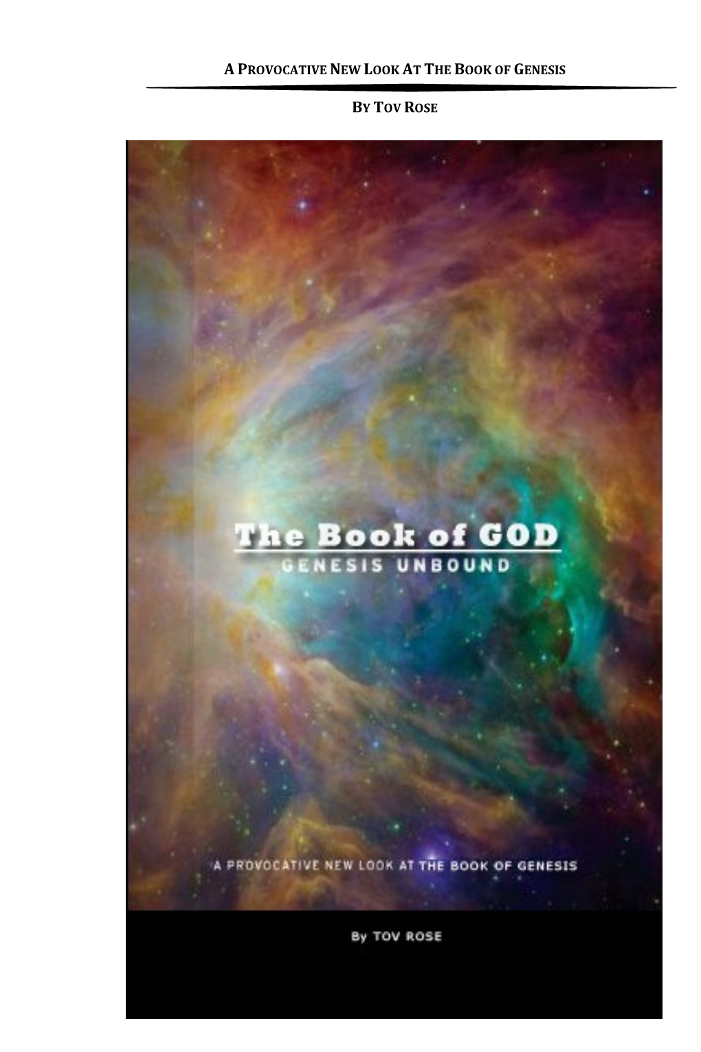 The Book of GOD Volume I