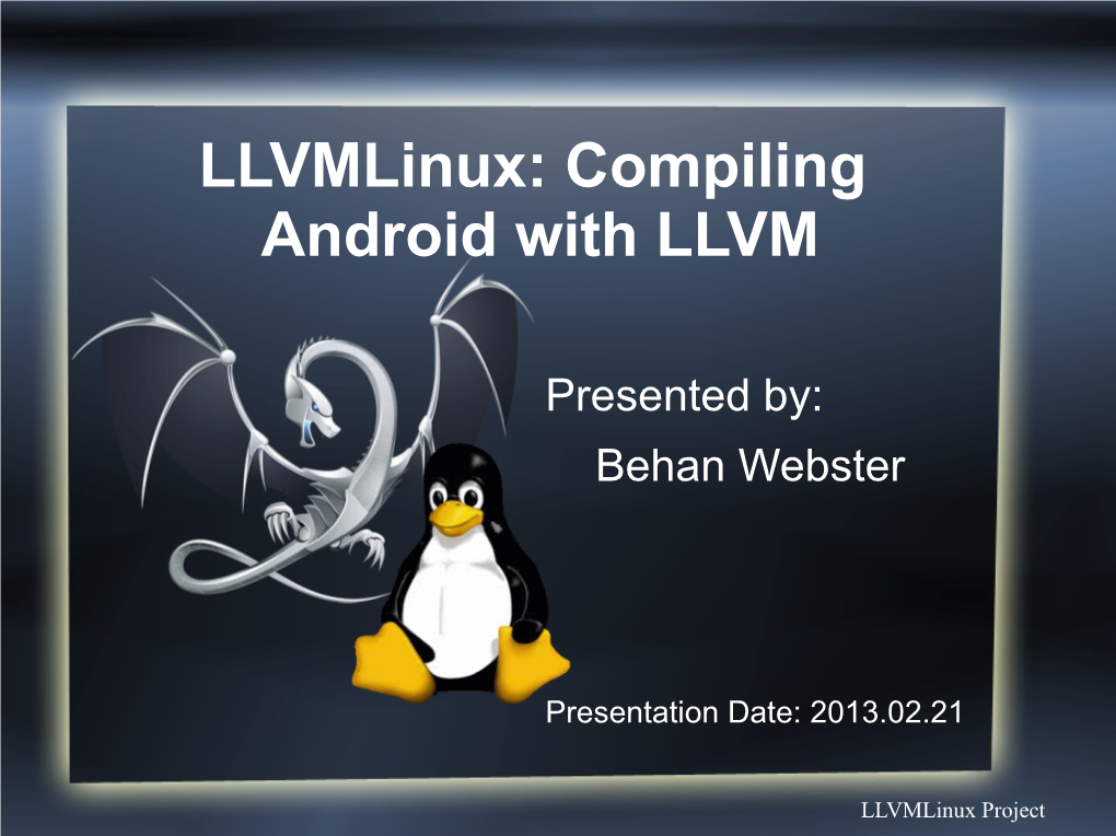 LLVM Toolchain Suite