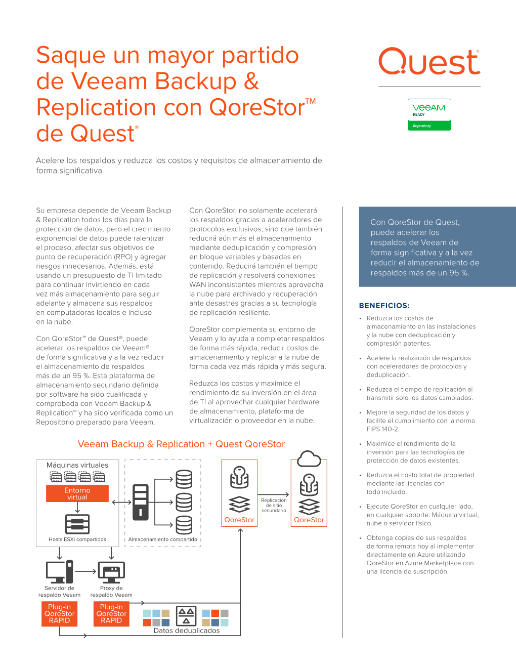 Take Veeam Backups to the Next Level with Qorestor