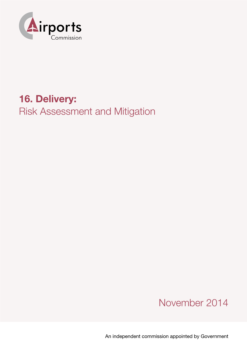 16. Delivery: Risk Assessment and Mitigation