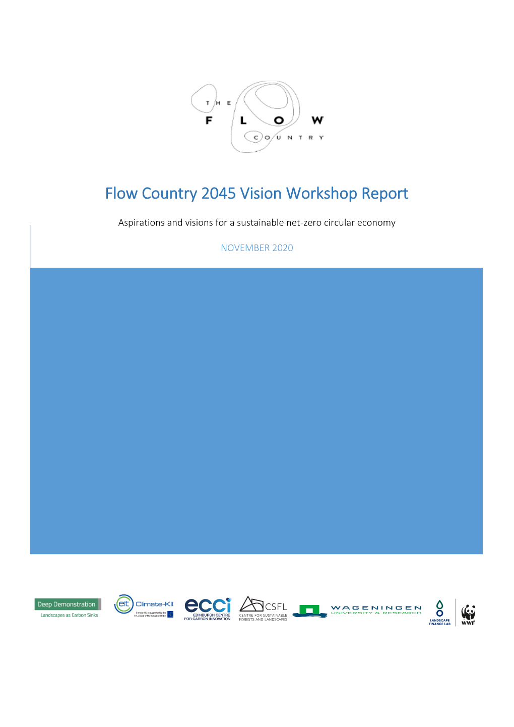 Flow Country 2045 Vision Workshop Report