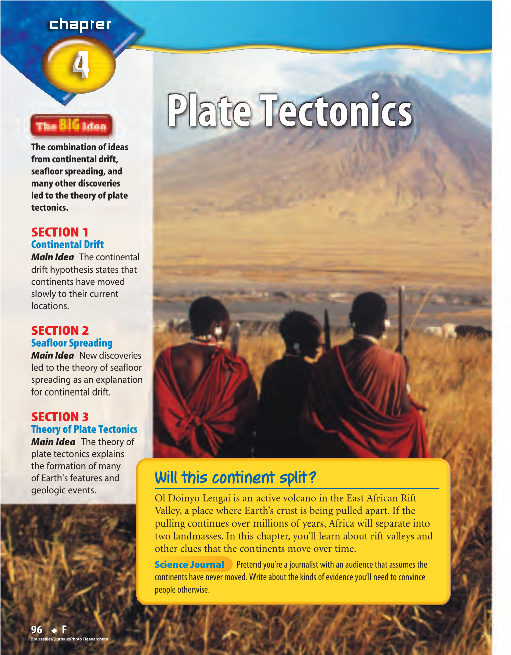 Plate Tectonics the Combination of Ideas from Continental Drift, Seafloor Spreading, and Many Other Discoveries Led to the Theory of Plate Tectonics