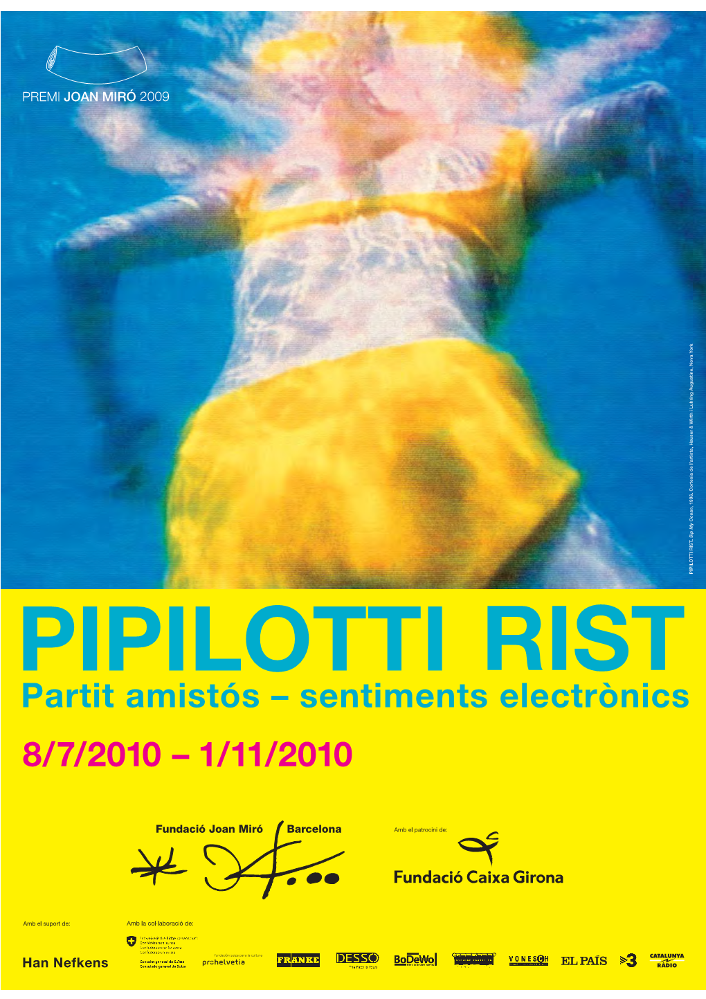 PIPILOTTI RIST Friendly Game – Electronic Feelings