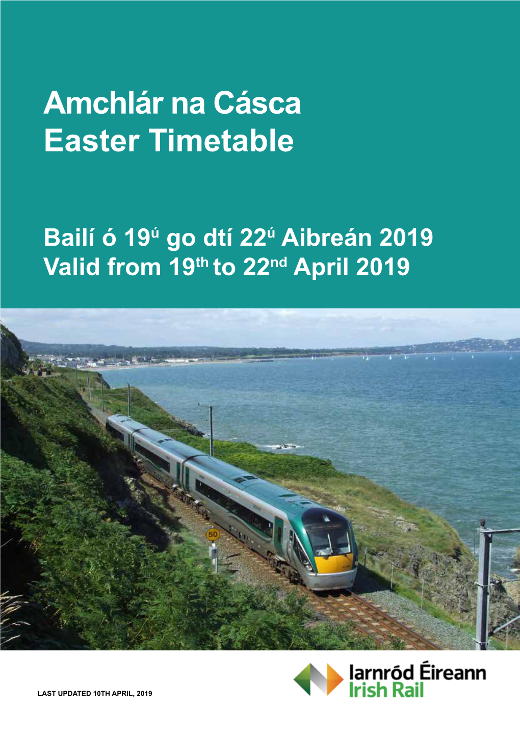 Amchlár Na Cásca Easter Timetable