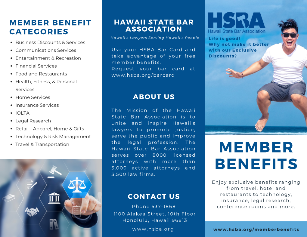 Member Benefits Brochure Version 2