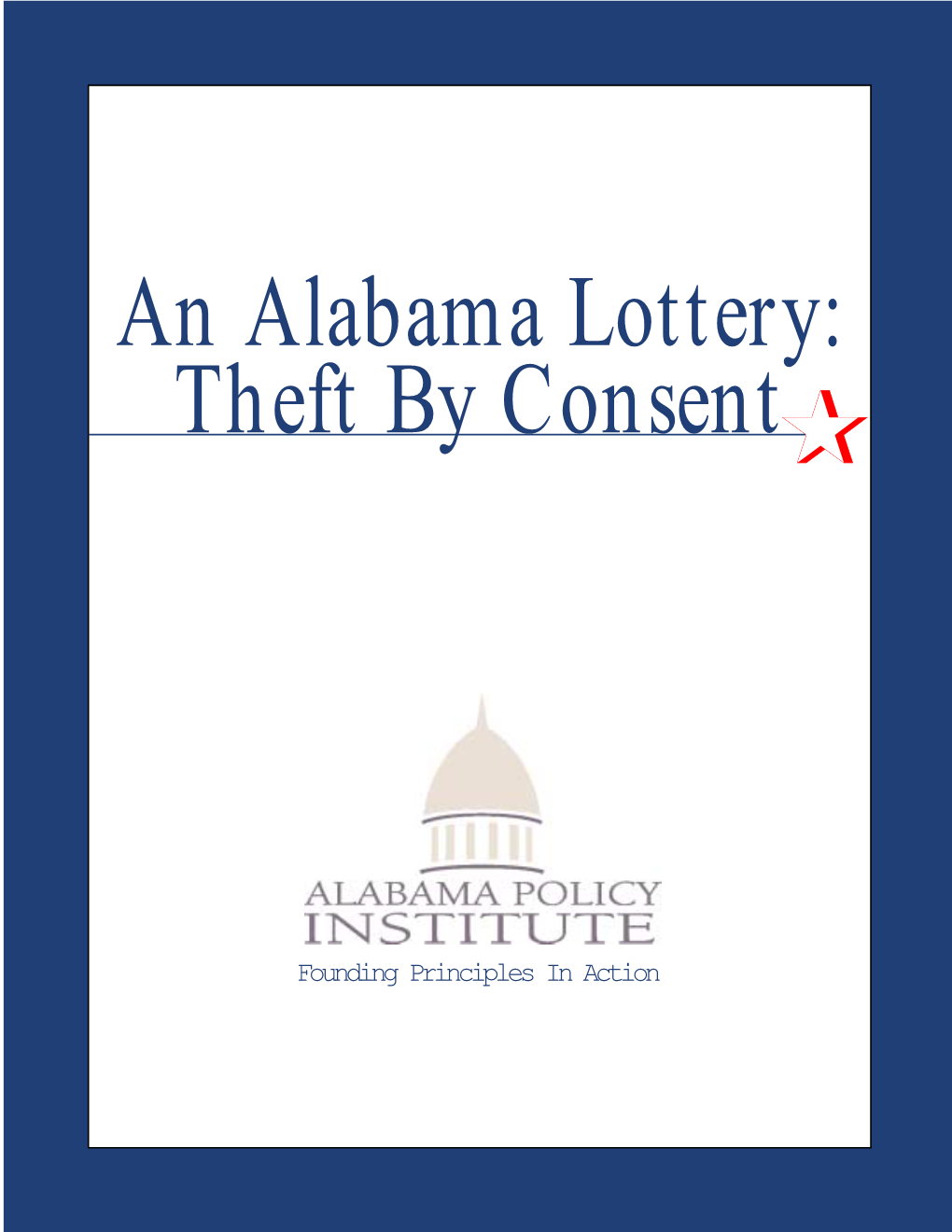 An Alabama Lottery: Theft by Consent