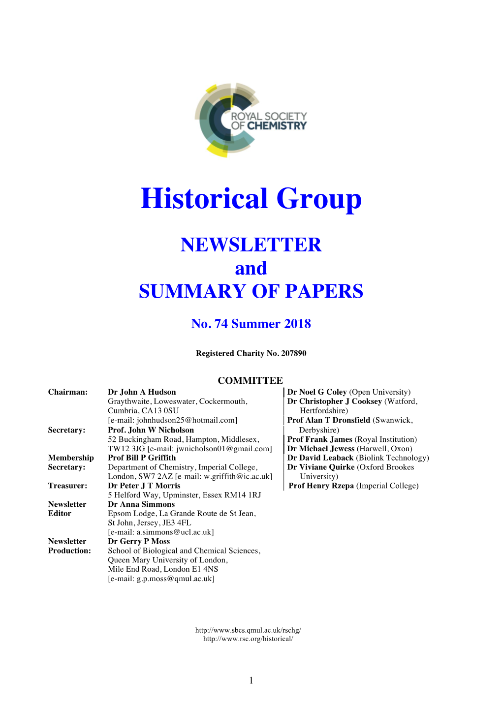 Historical Group