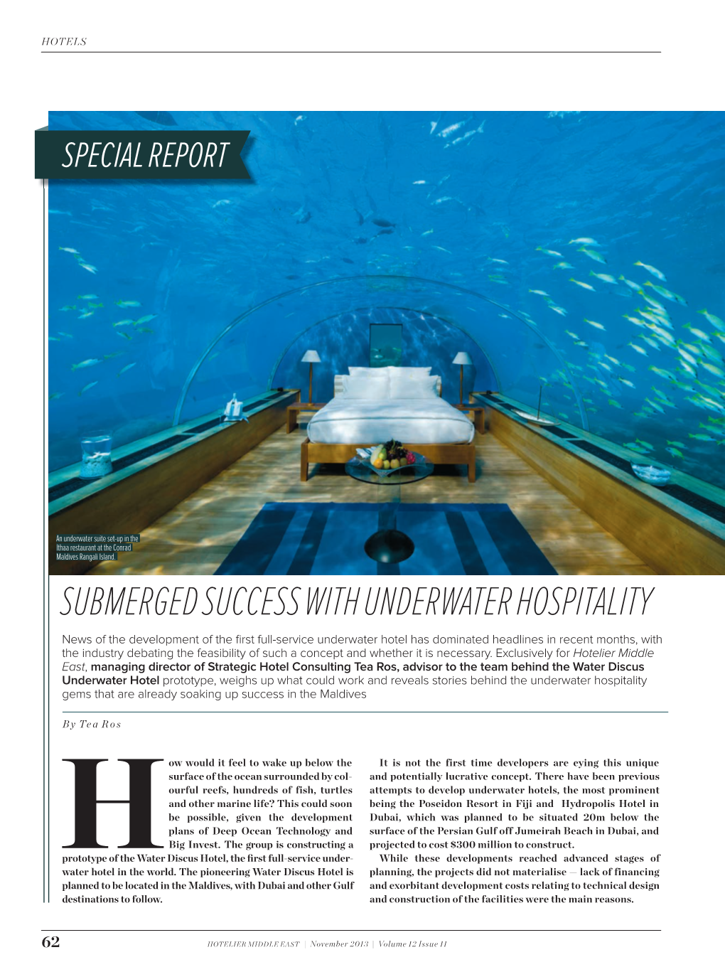 Submerged Success with Underwater Hospitality
