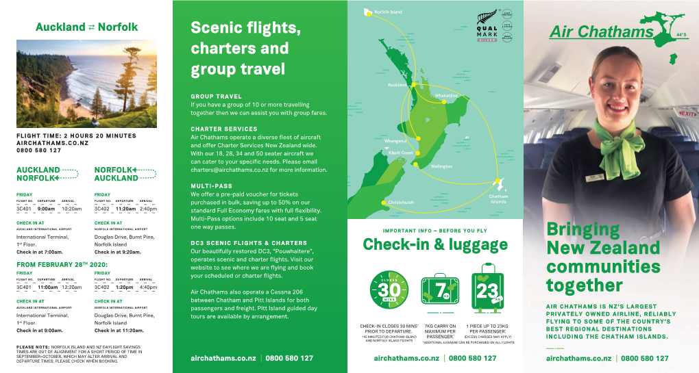 Air Chathams 4 Panel DL Brochure Nov2019 WEB-USE