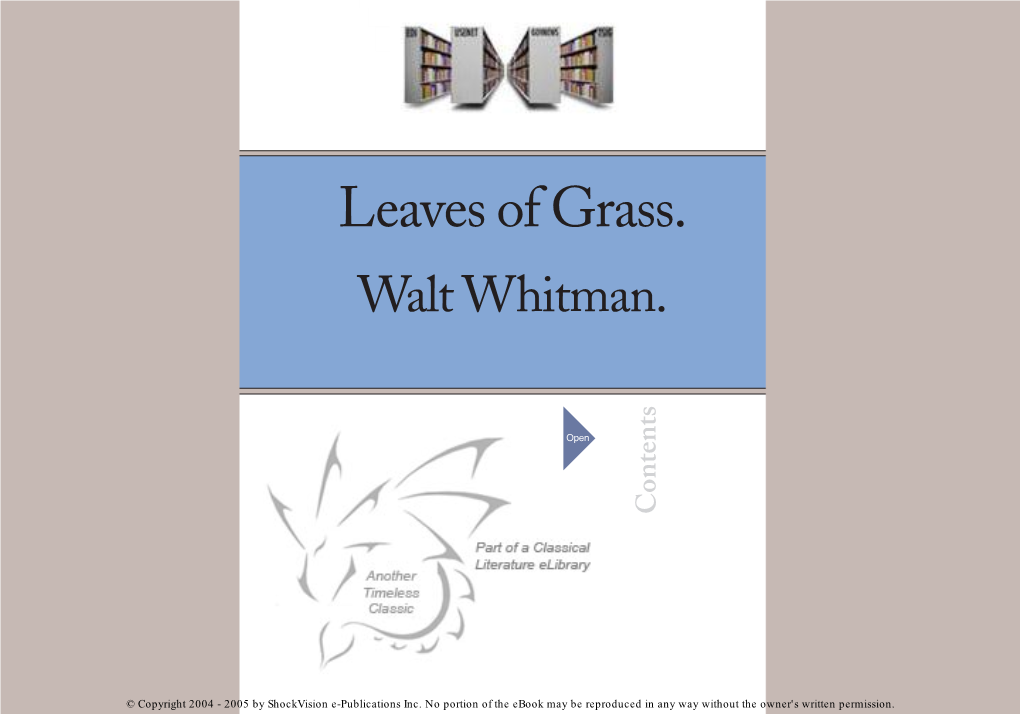 Leaves of Grass