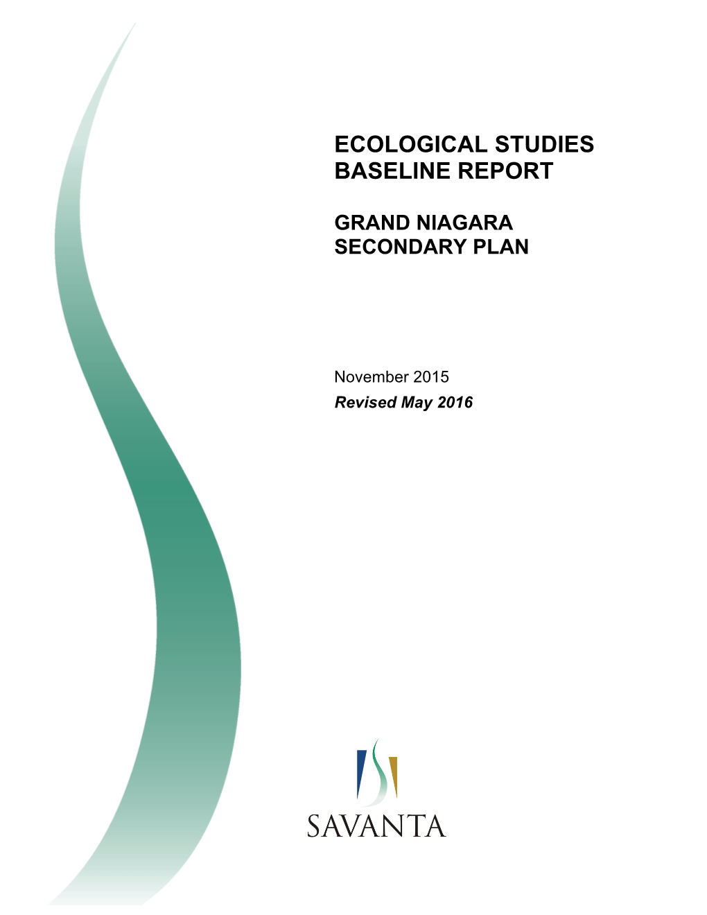 Ecological Studies Baseline Report