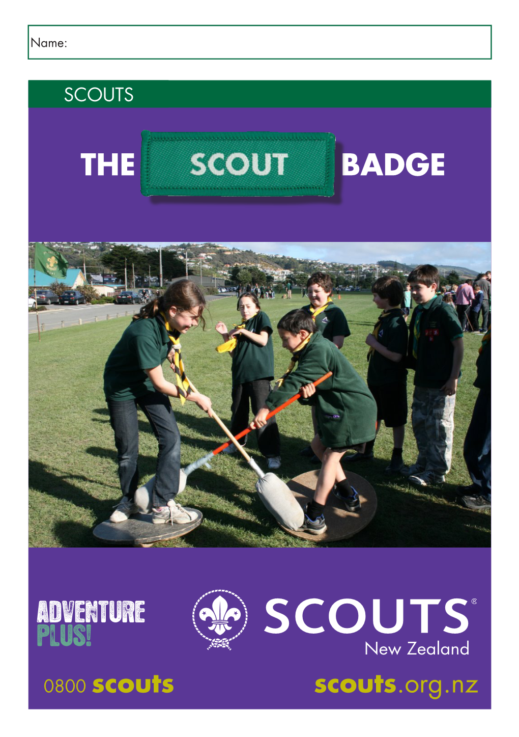 Becoming a Scout Booklet