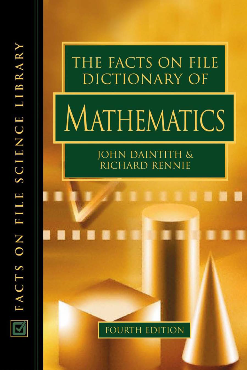 Facts on File DICTIONARY of MATHEMATICS