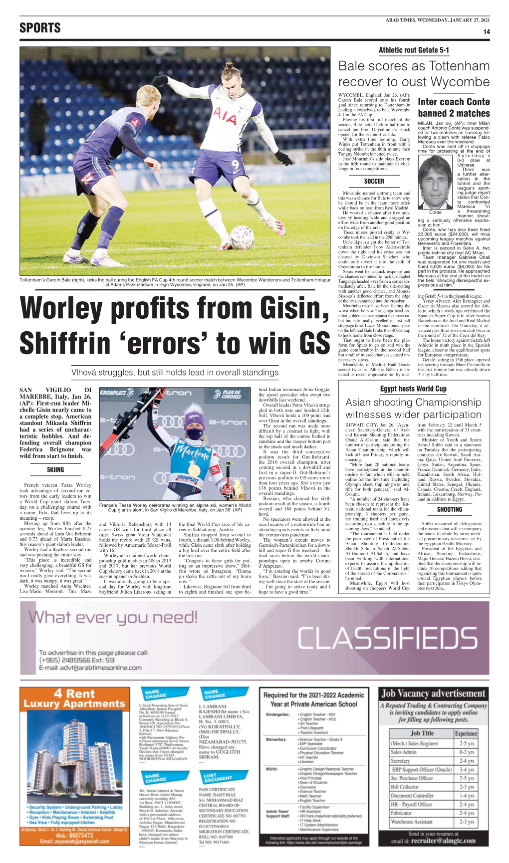 Worley Profits from Gisin, Shiffrin