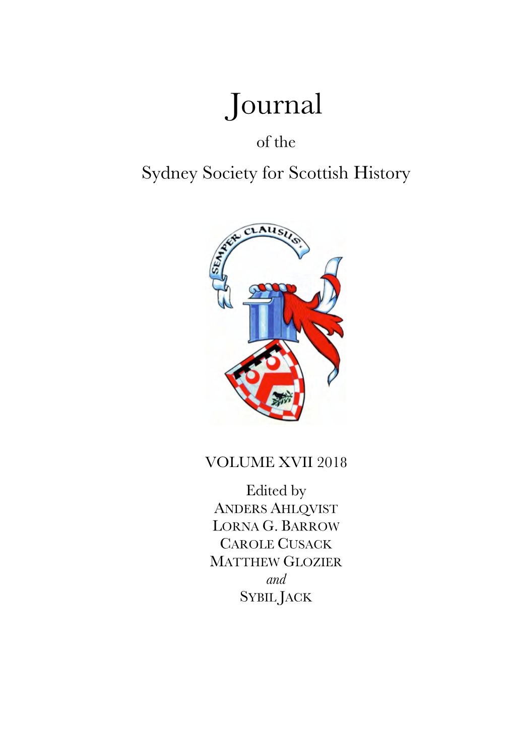 Sydney Society for Scottish History