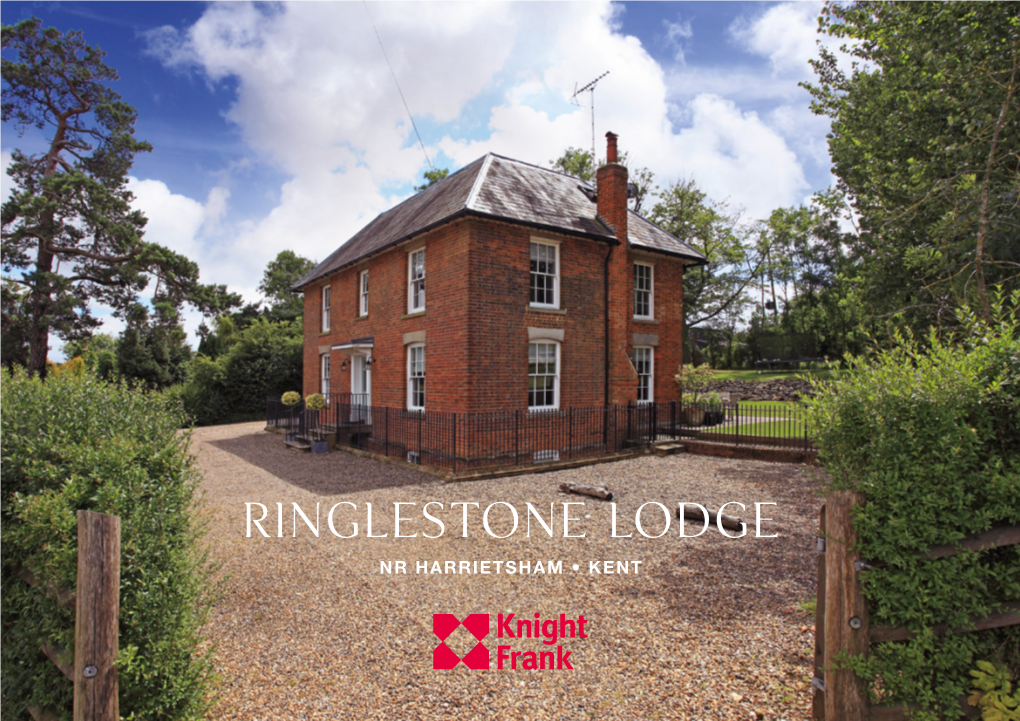 Ringlestone Lodge NR HARRIETSHAM • KENT