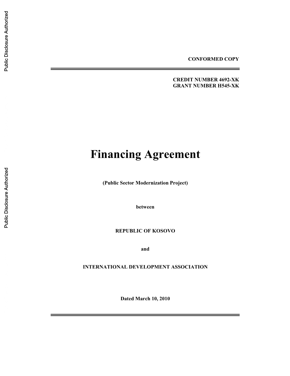 World Bank Document