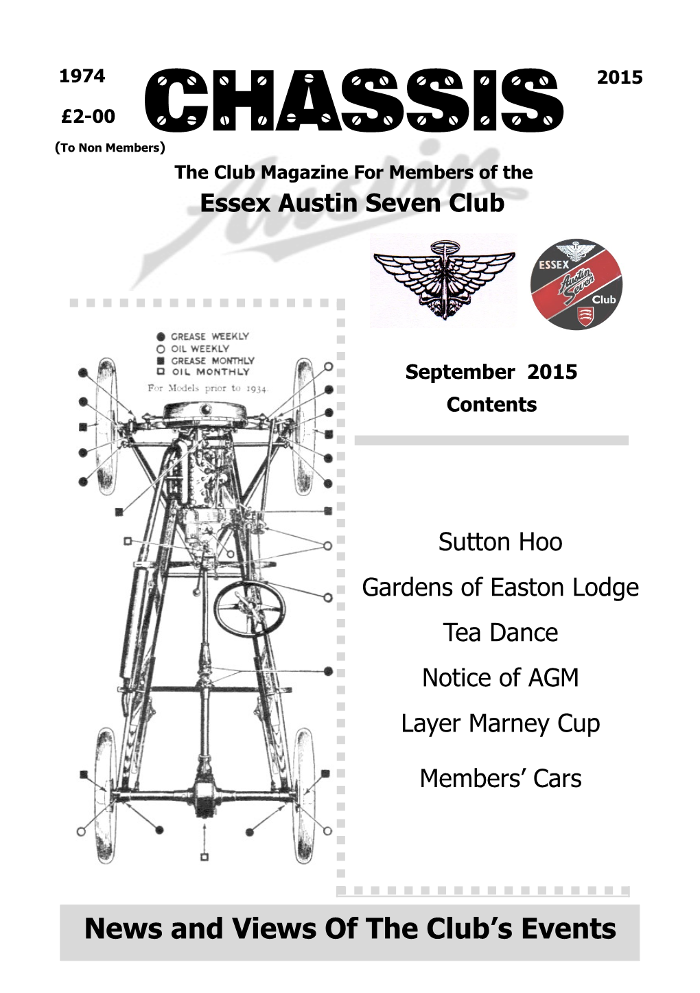 CHASSIS (To Non Members) the Club Magazine for Members of The