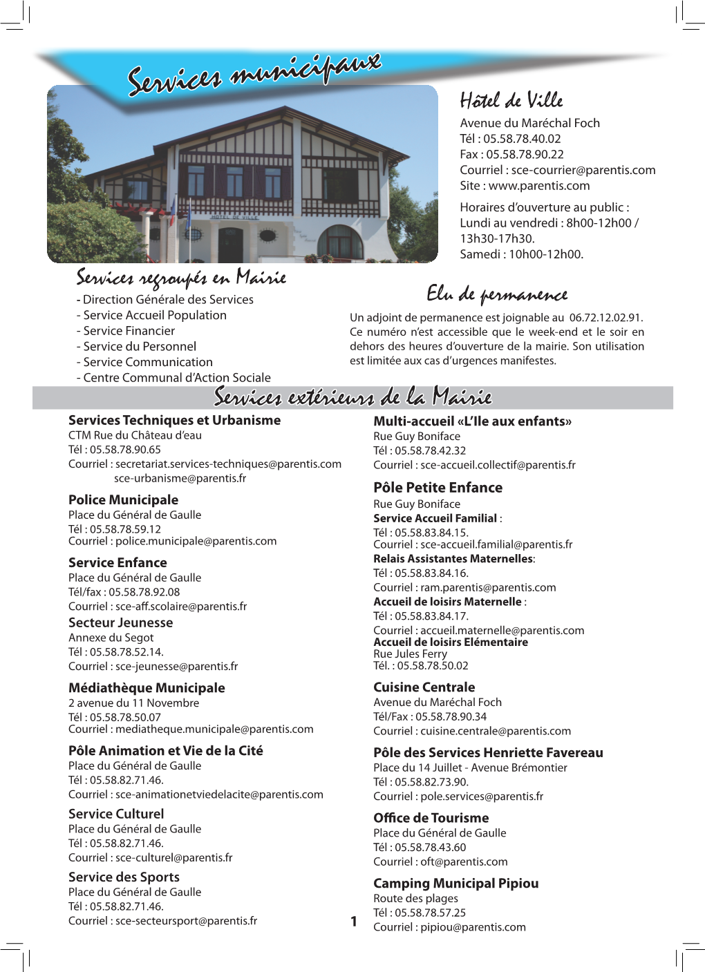 Services Municipaux