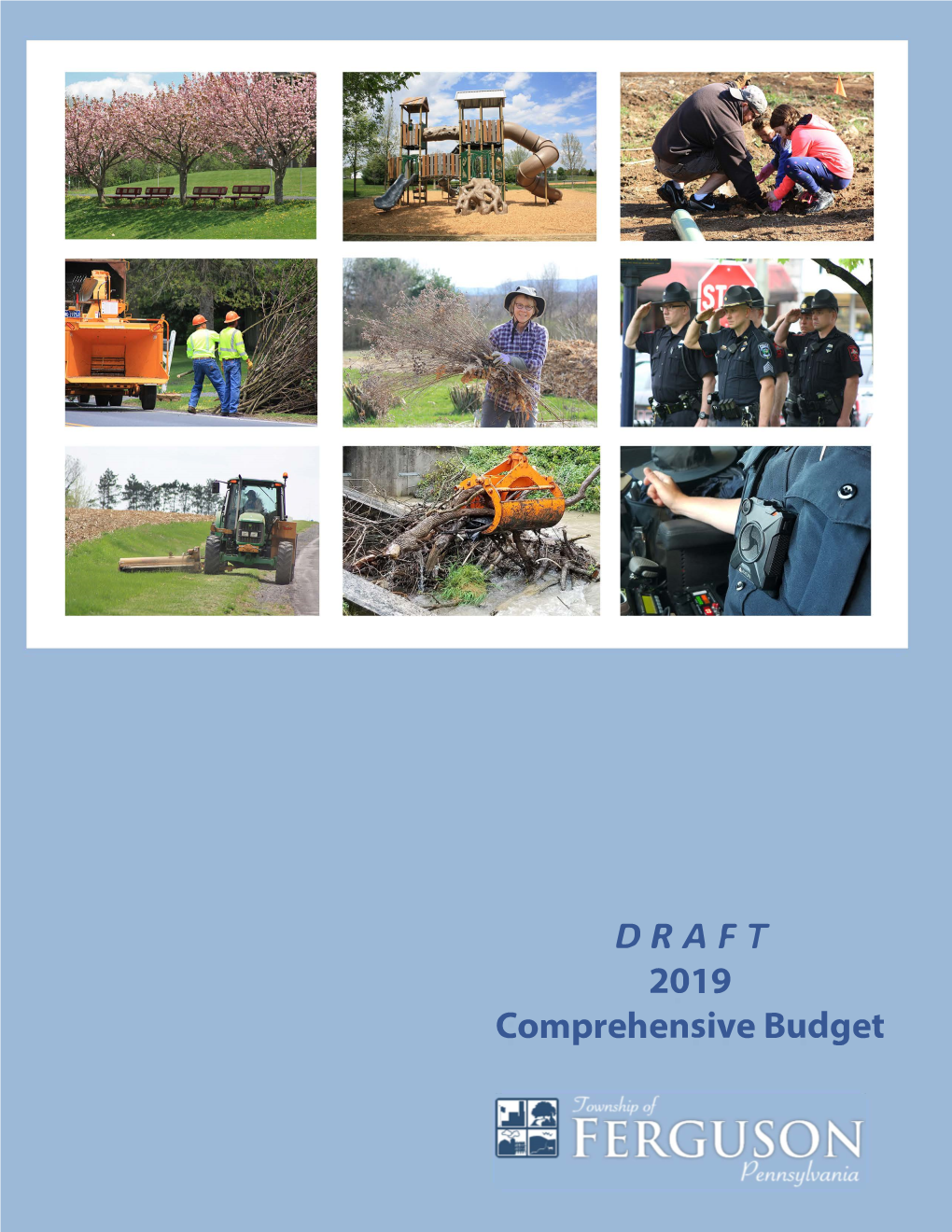 D R a F T 2019 Comprehensive Budget Ferguson Township Budget Key Personnel