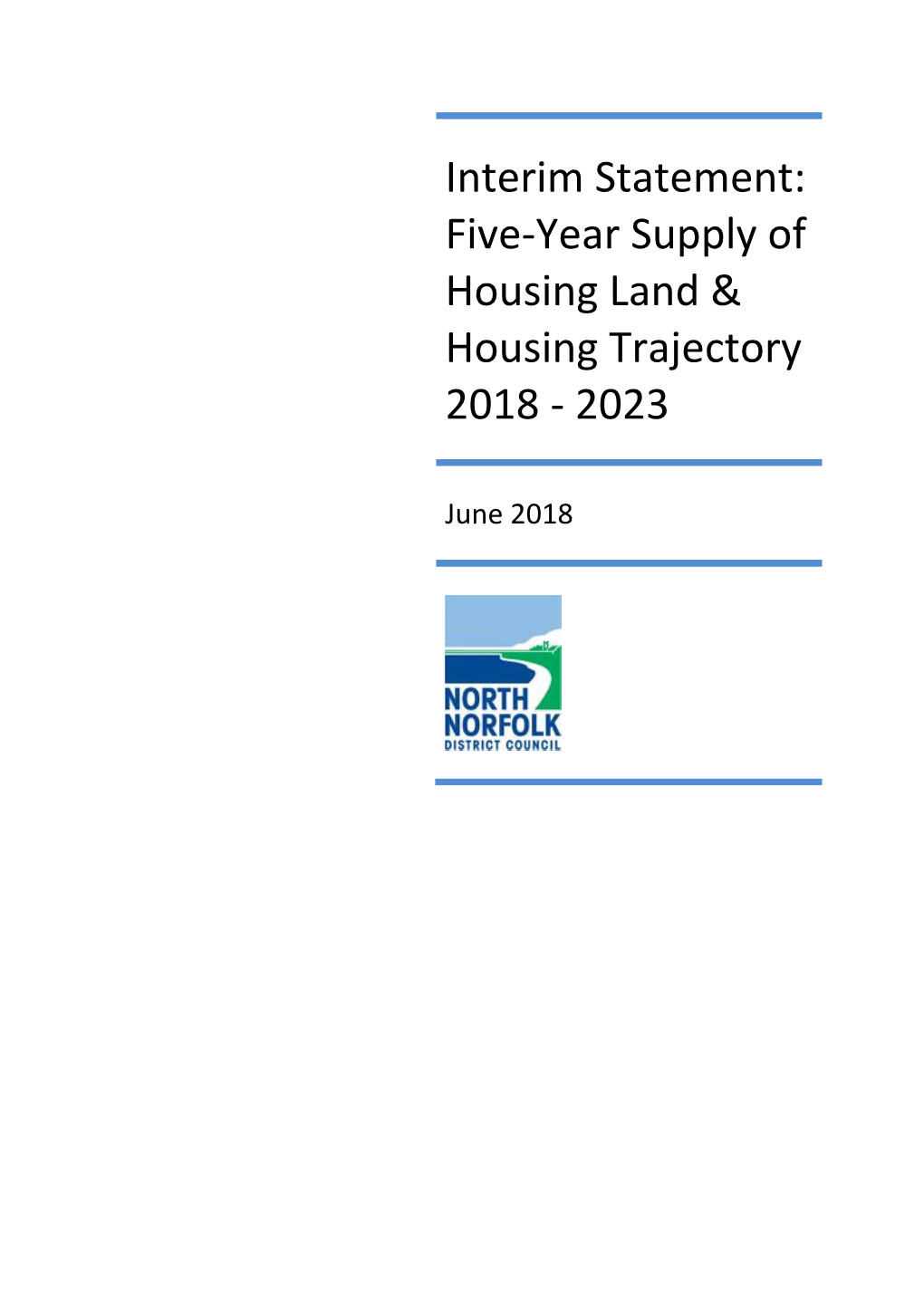 Five Year Housing Land Supply Statement