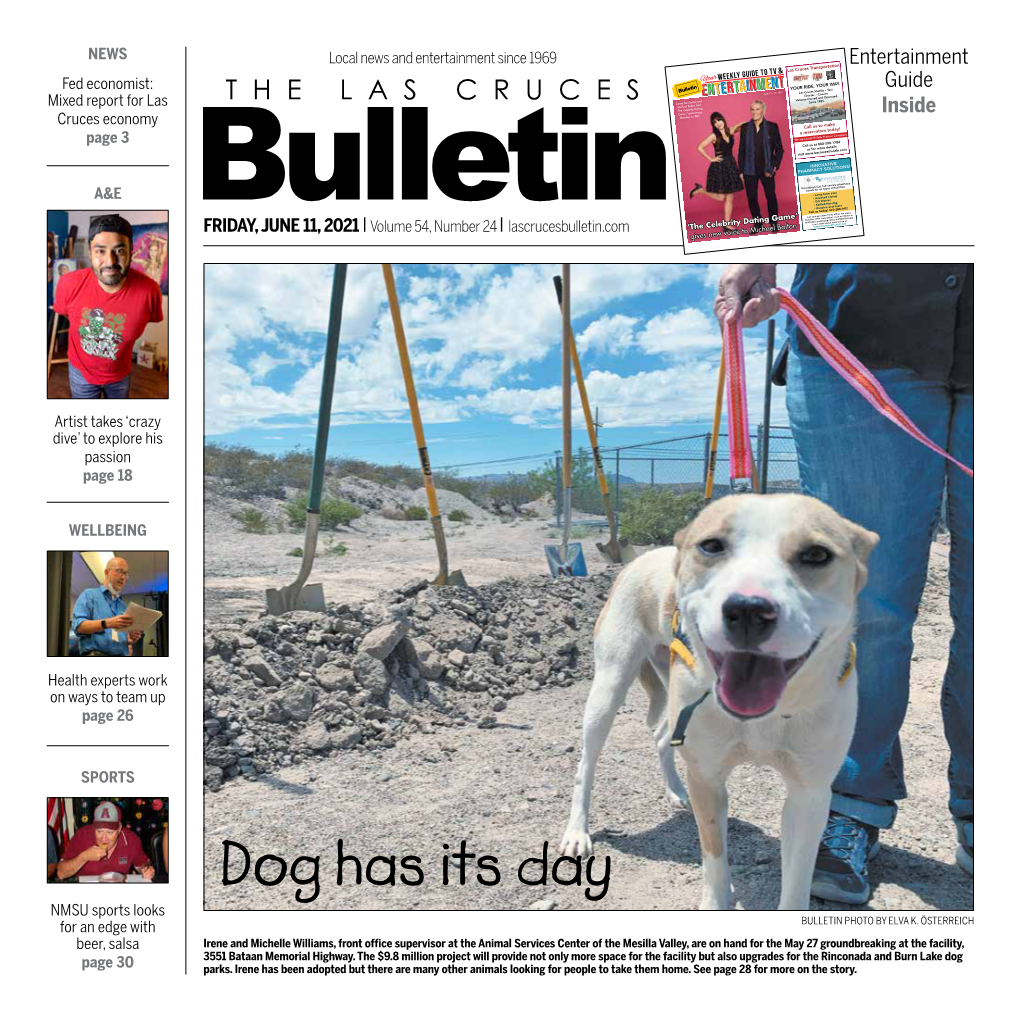 Dog Has Its Day NMSU Sports Looks for an Edge with BULLETIN PHOTO by ELVA K