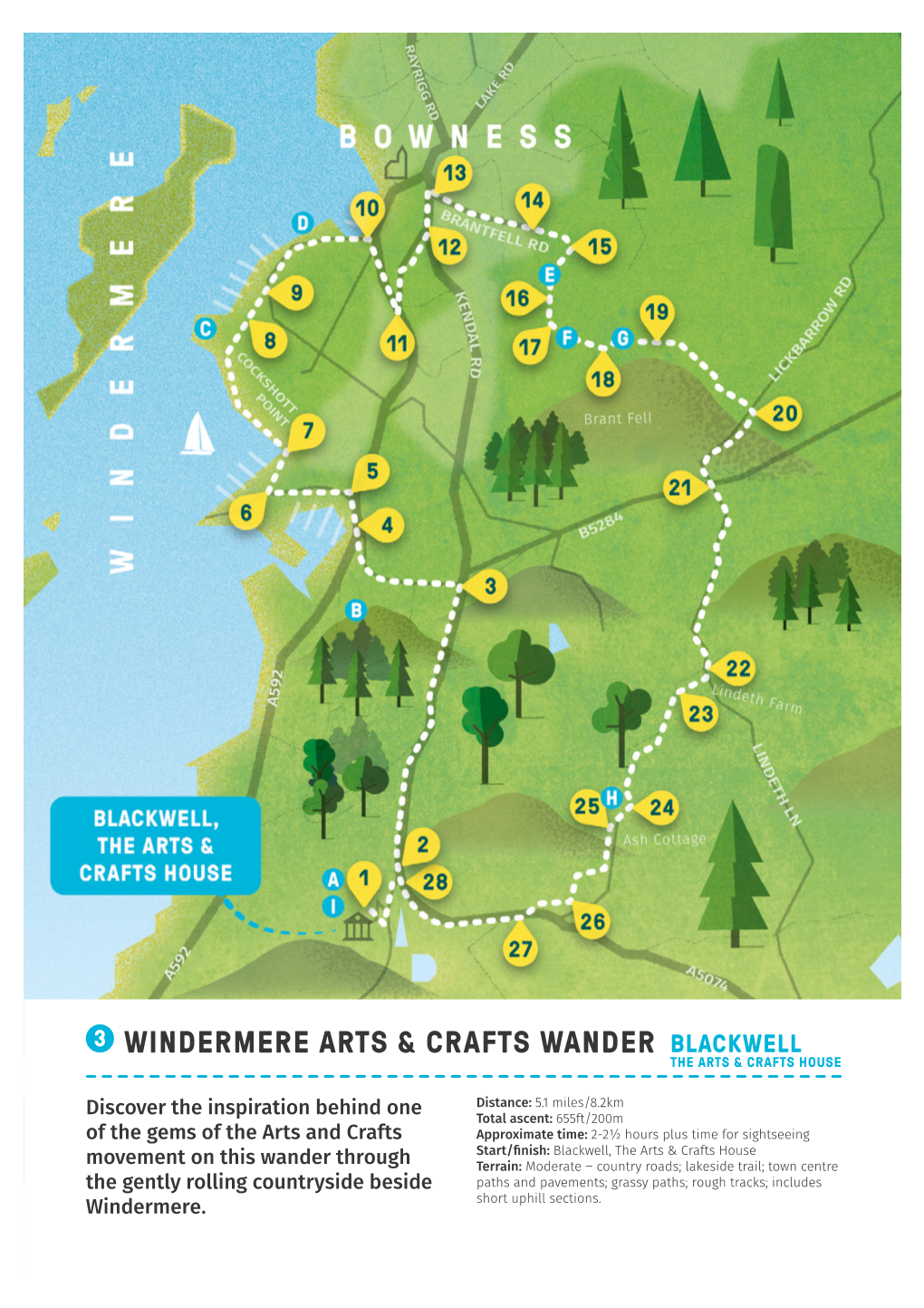 Windermere Arts & Crafts Wander