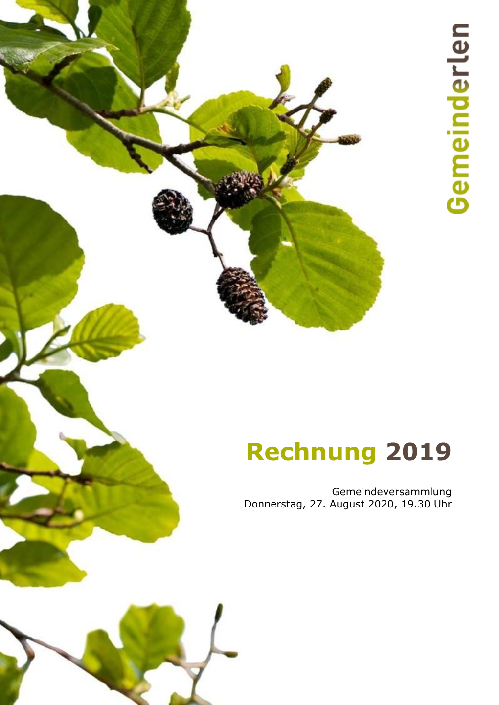 Rechnung 2019