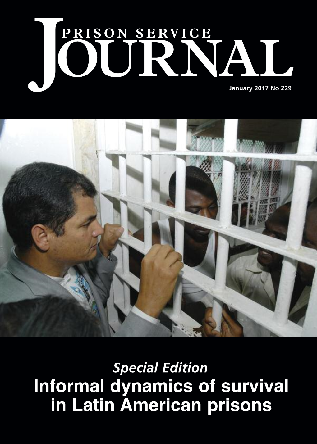 Prison Service Journal Is a Peer Reviewed Journal Published by HM Prison Service of England and Wales