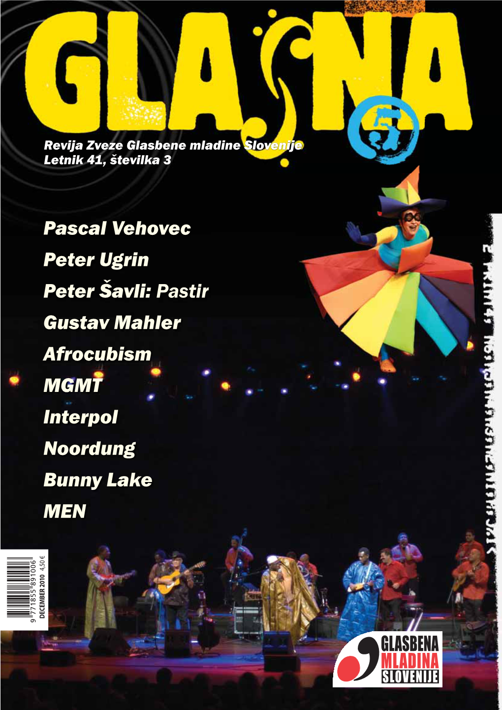 Glasna Št. 5, Letnik 41 (December 2010)