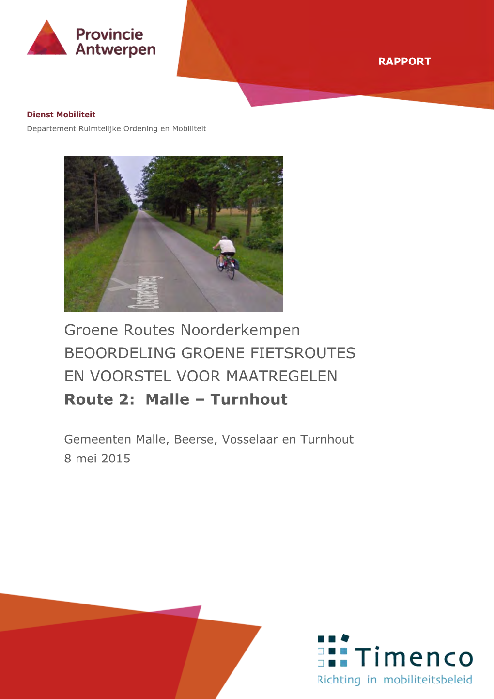 Groene Routes: Route 2 Turnhout