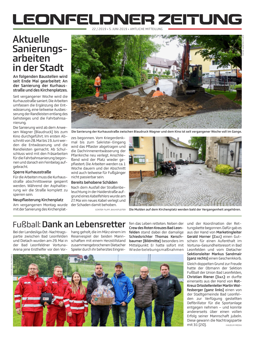 Leonfeldner Zeitung 22 / 2019 • 5