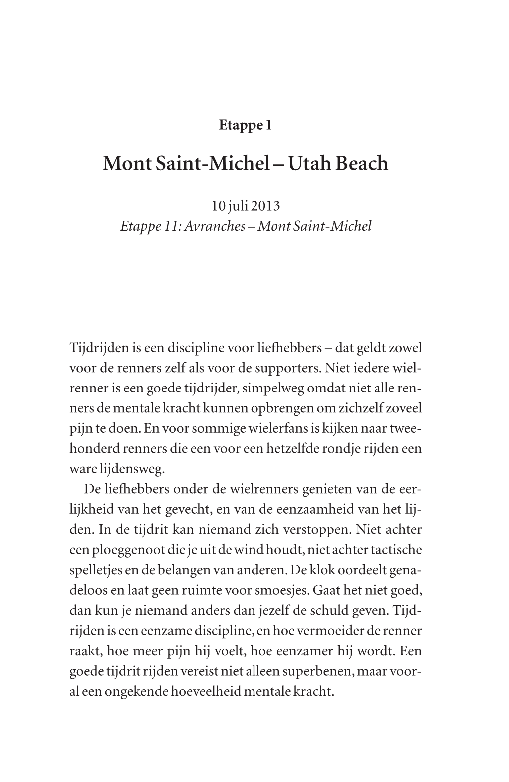 Mont Saint-Michel – Utah Beach