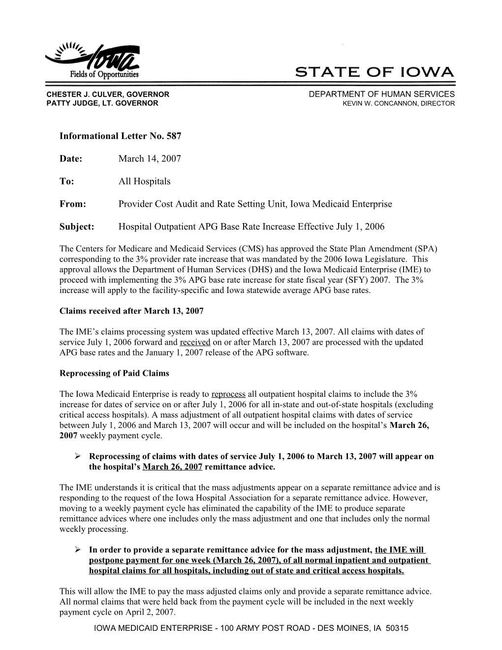 Department of Human Services Letterhead s6