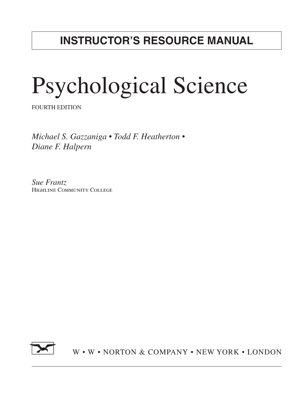 Psychological Science