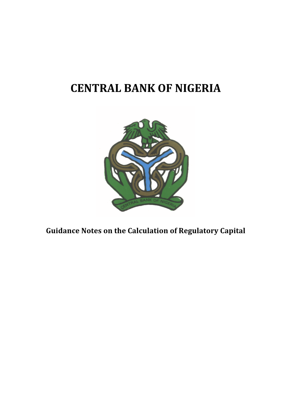 Guidance Notes on the Calculation of Regulatory Capital