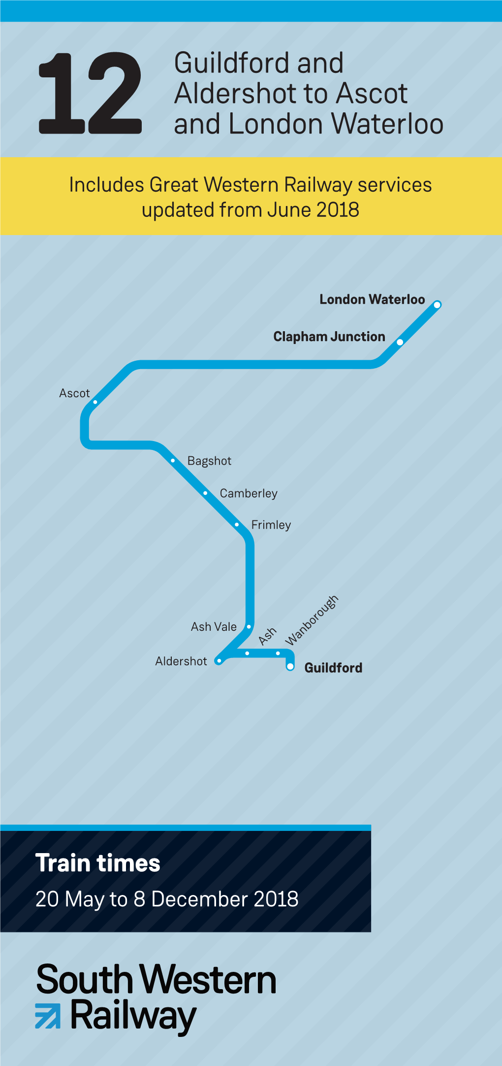 12 Guildford and Aldershot to Ascot and London Waterloo