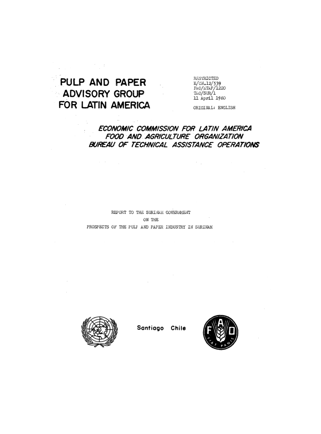 Pulp and Paper Advisory Group for Latin America