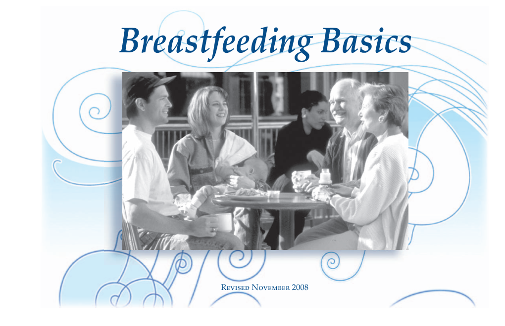 Breastfeeding Basics Booklet [PDF]