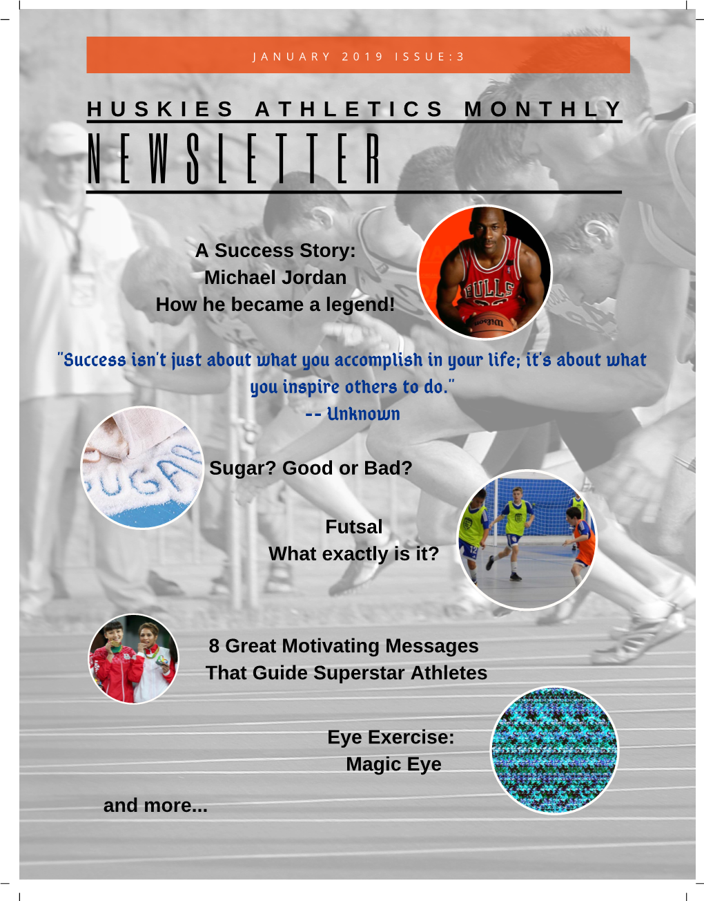 HSA Athletics Newsletter January