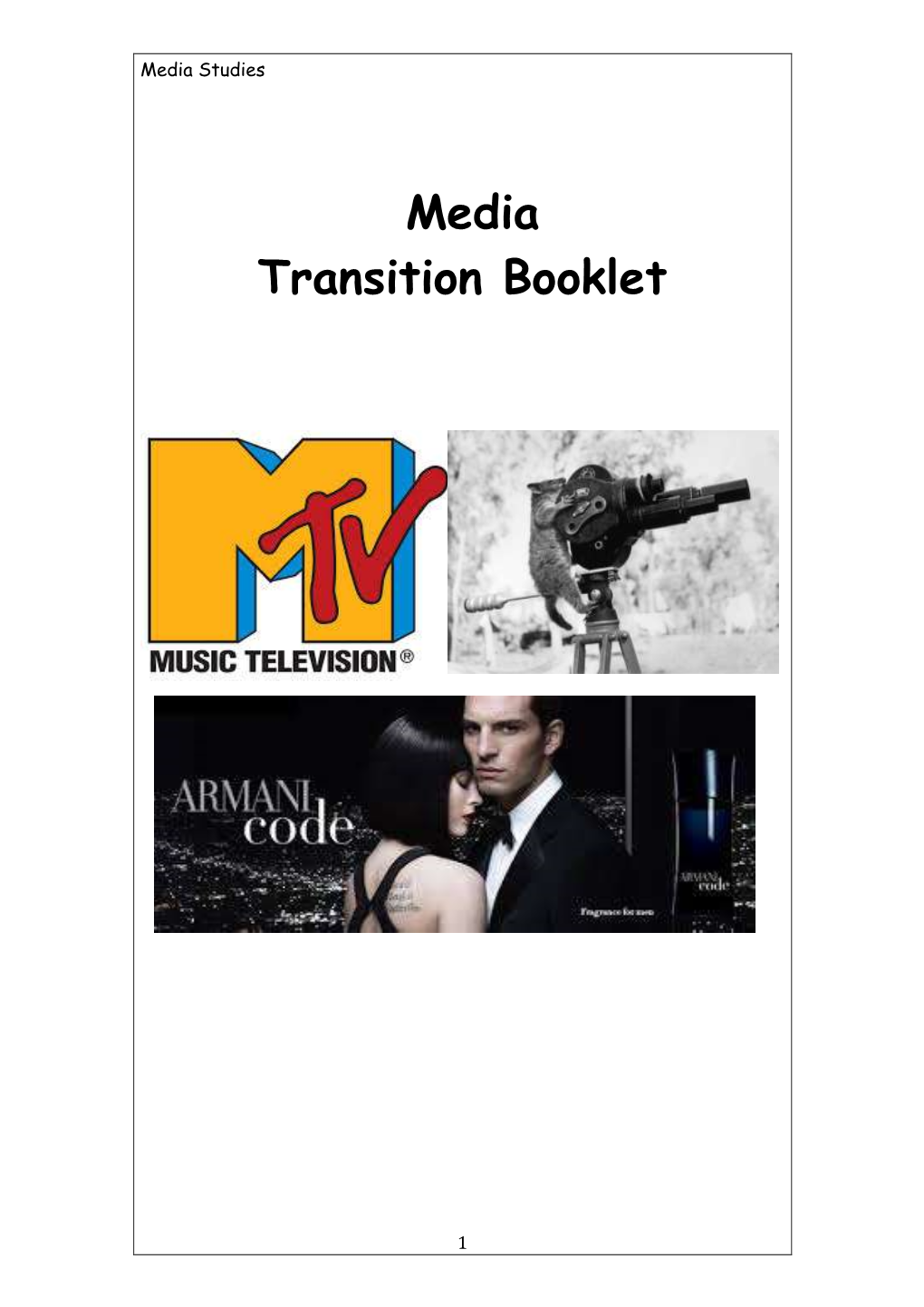 Media Transition Booklet