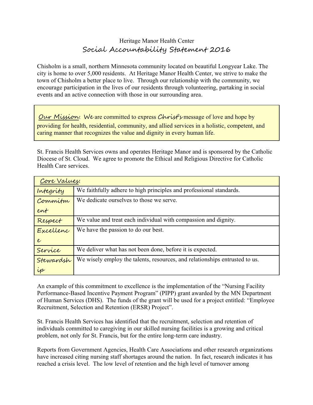 Social Accountability Statement s1