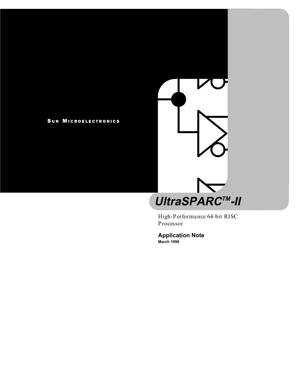 Ultrasparc-II High-Performance 64-Bit RISC Processor, Application