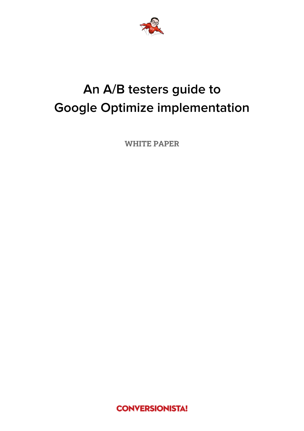 Google Optimize Implementation