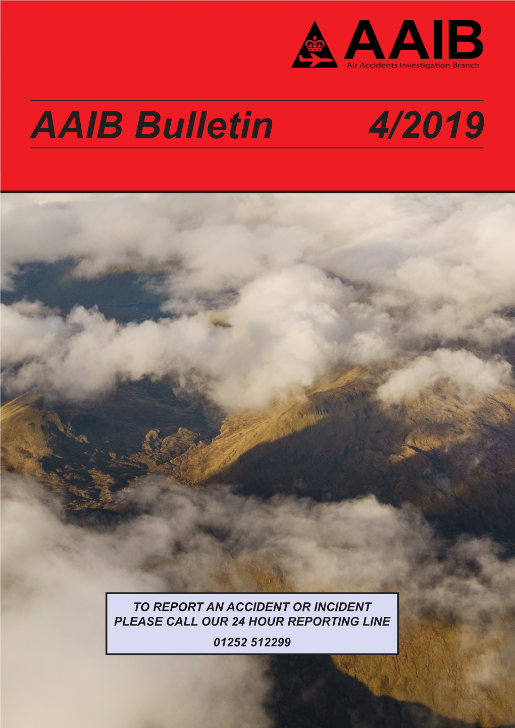 AAIB Bulletin 4/2019