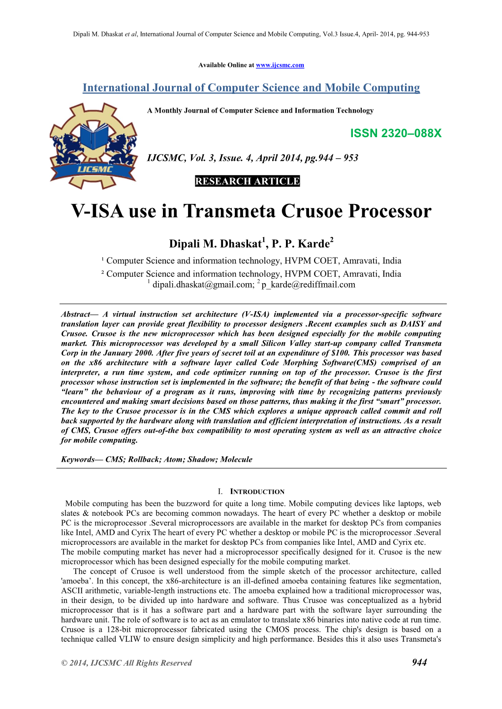 IEEE Paper Template in A4