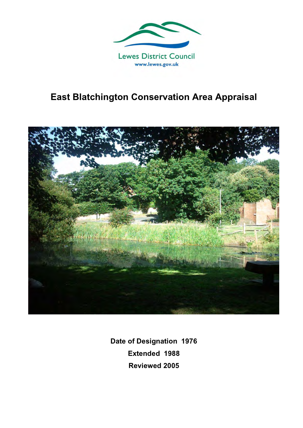 East Blatchington Conservation Area Appraisal