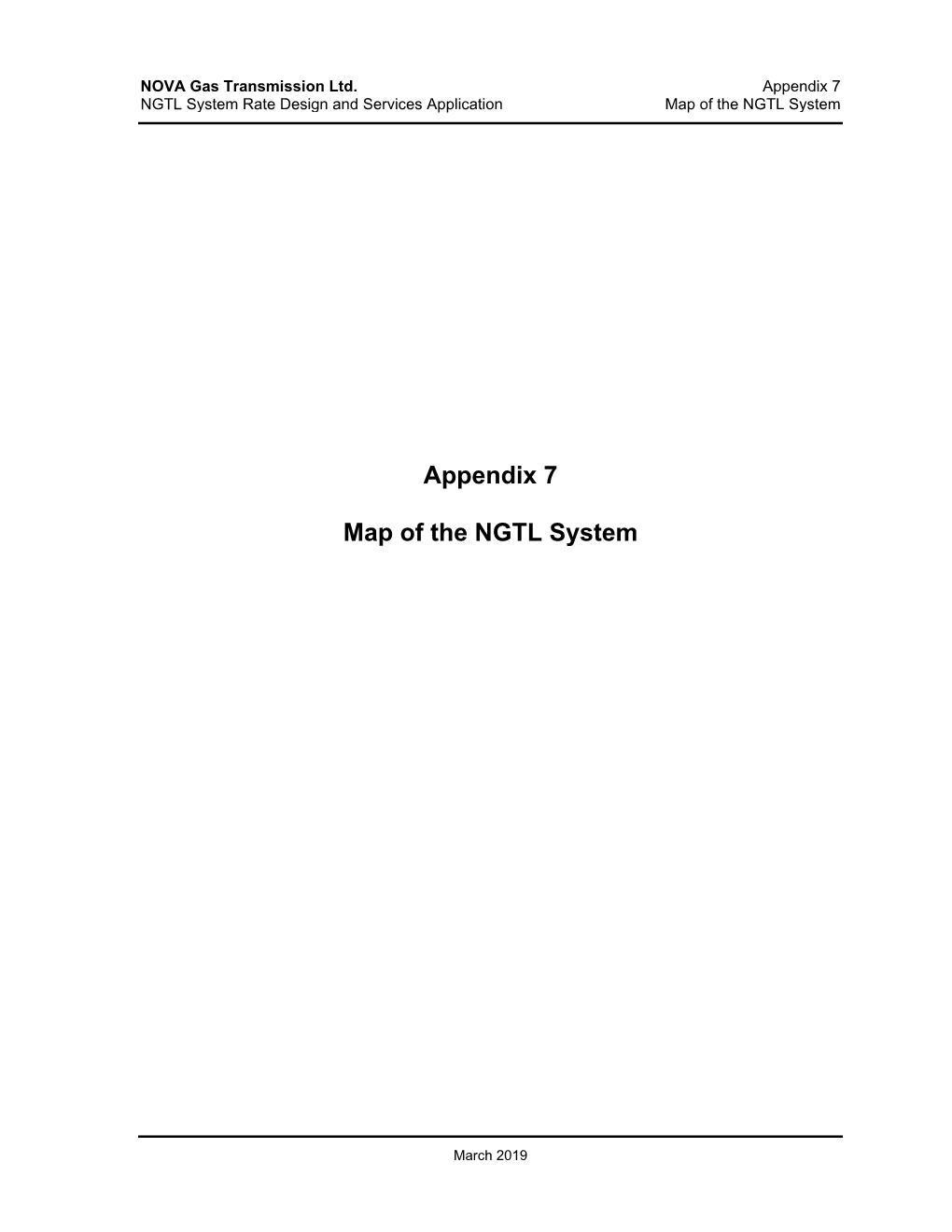 A98318-9 Appendix 7 Map of the NGTL System